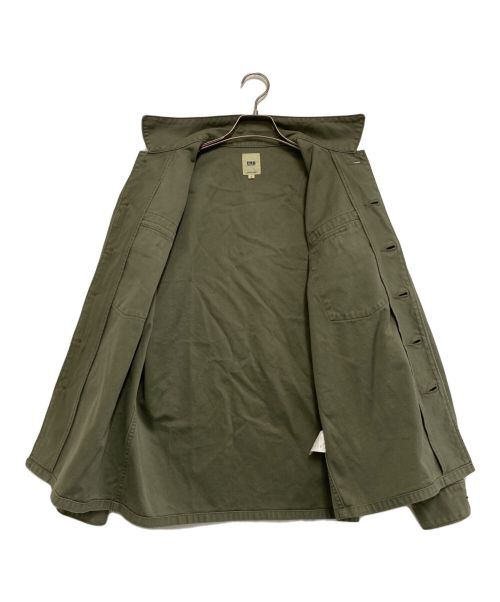 F.O.B FACTORY（エフオービー ファクトリー）F.O.B FACTORY (エフオービー ファクトリー) ファティーグジャケット グリーン サイズ:Mの古着・服飾アイテム