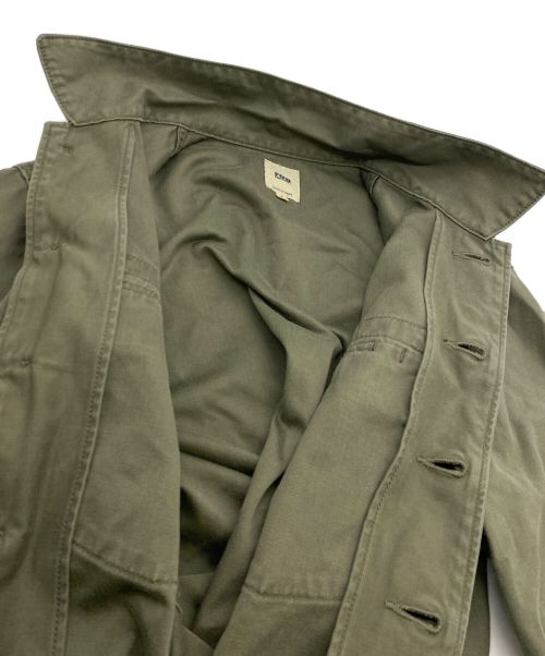 F.O.B FACTORY（エフオービー ファクトリー）F.O.B FACTORY (エフオービー ファクトリー) ファティーグジャケット グリーン サイズ:Mの古着・服飾アイテム