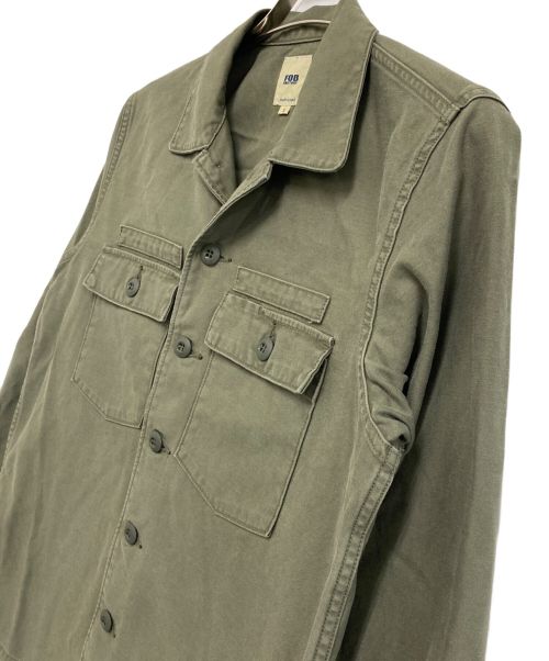 F.O.B FACTORY（エフオービー ファクトリー）F.O.B FACTORY (エフオービー ファクトリー) ファティーグジャケット グリーン サイズ:Mの古着・服飾アイテム
