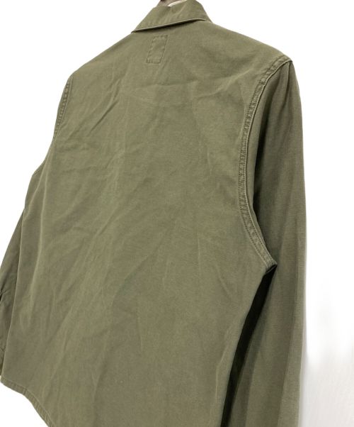 F.O.B FACTORY（エフオービー ファクトリー）F.O.B FACTORY (エフオービー ファクトリー) ファティーグジャケット グリーン サイズ:Mの古着・服飾アイテム
