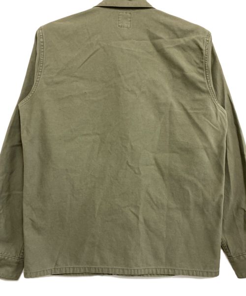 F.O.B FACTORY（エフオービー ファクトリー）F.O.B FACTORY (エフオービー ファクトリー) ファティーグジャケット グリーン サイズ:Mの古着・服飾アイテム