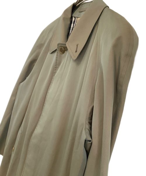 Burberry's（バーバリーズ）Burberry's (バーバリーズ) ステンカラーコート カーキ サイズ:42の古着・服飾アイテム