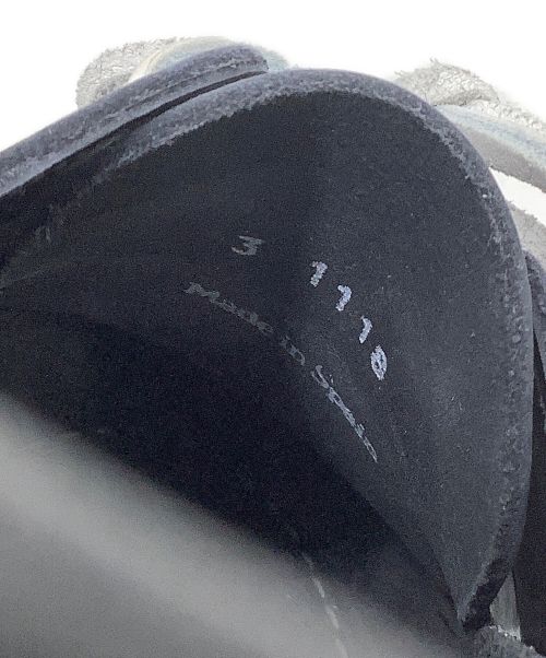 PARABOOT（パラブーツ）PARABOOT (パラブーツ) デッキシューズ BARTH ブラック×ホワイト サイズ:3の古着・服飾アイテム