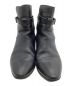 Saint Laurent Paris (サンローランパリ) レザー ショートブーツ ブラック サイズ:36：10000円