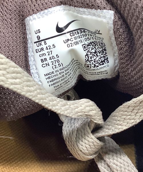 NIKE（ナイキ）NIKE (ナイキ) スニーカー 	AIR MAX95 ベージュ サイズ:27の古着・服飾アイテム