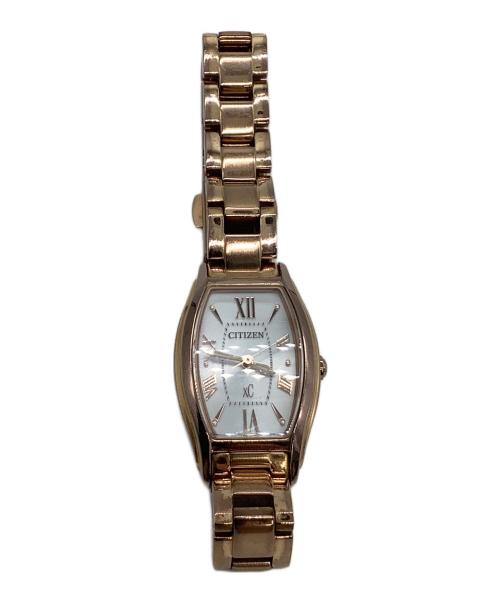 CITIZEN（シチズン）CITIZEN (シチズン) リストウォッチ XCピンクゴールド  エコドライブの古着・服飾アイテム