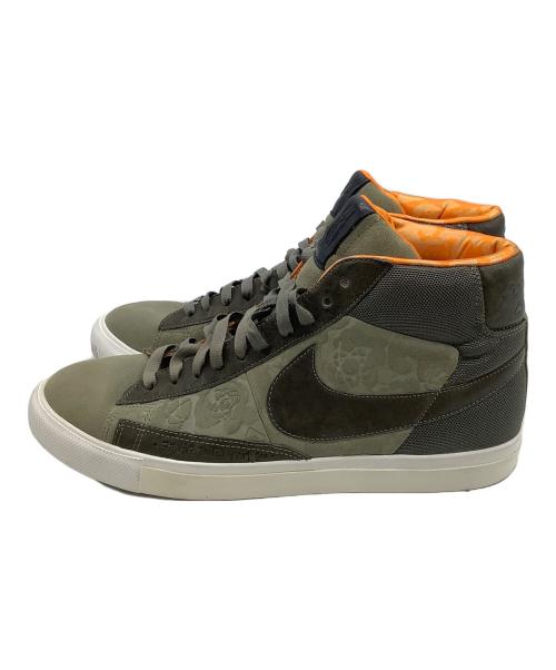 NIKE（ナイキ）NIKE (ナイキ) ハイカットスニーカー SB Blazer Mowax グリーン サイズ:28.5の古着・服飾アイテム