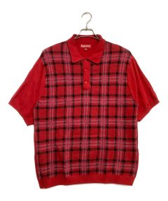 中古・古着通販】SUPREME (シュプリーム) STRIPE RIB L/S KNIT POLO