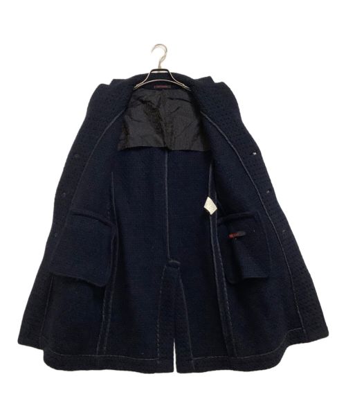 THE GIGI（ザ・ジジ）THE GIGI (ザ・ジジ) ニットコート　ALIOTH MI ネイビー サイズ:46の古着・服飾アイテム