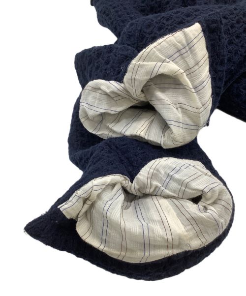 THE GIGI（ザ・ジジ）THE GIGI (ザ・ジジ) ニットコート　ALIOTH MI ネイビー サイズ:46の古着・服飾アイテム