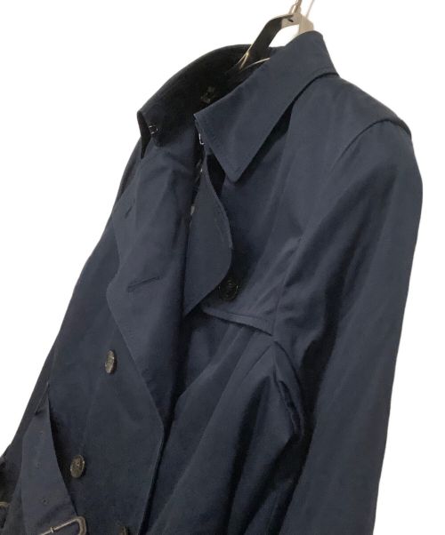 NEWYORKER（ニューヨーカー）NEWYORKER (ニューヨーカー) ライナー付きトレンチコート ネイビー サイズ:11の古着・服飾アイテム