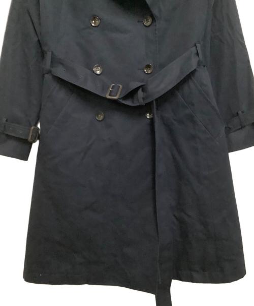 NEWYORKER（ニューヨーカー）NEWYORKER (ニューヨーカー) ライナー付きトレンチコート ネイビー サイズ:11の古着・服飾アイテム