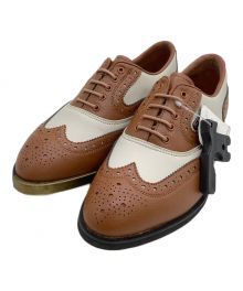 macgregor（マクレガー）の古着「ゴルフシューズ」｜ブラウン×ホワイト