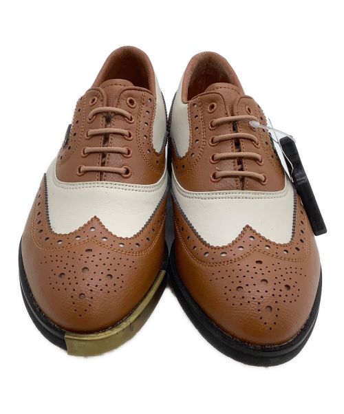 macgregor（マクレガー）macgregor (マクレガー) ゴルフシューズ ブラウン×ホワイト サイズ:25の古着・服飾アイテム