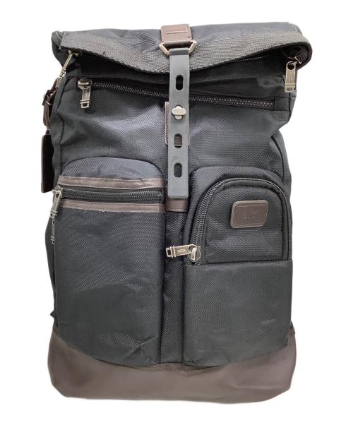 TUMI（トゥミ）TUMI (トゥミ) バックパック ブラック×ブラウンの古着・服飾アイテム