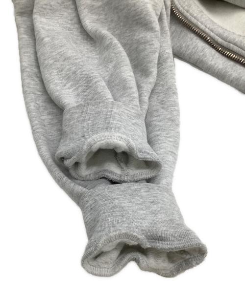 MSGM（エムエスジーエム）MSGM (エムエスジーエム) ジップパーカー ライトグレー サイズ:Mの古着・服飾アイテム