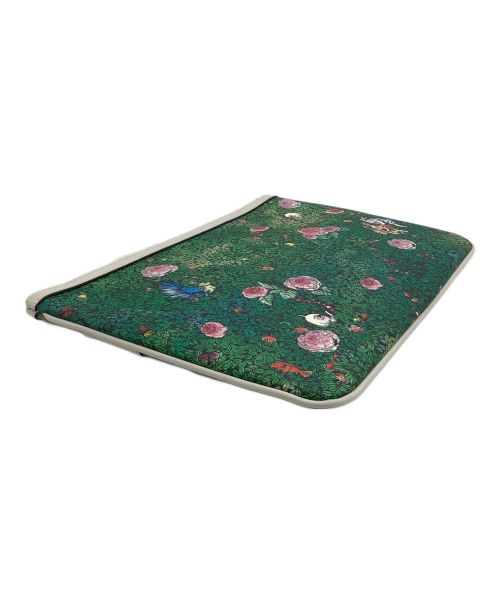 GUCCI（グッチ）GUCCI (グッチ) ヒグチ ユウコ セカンドバッグ GGスプリームキャンバス グリーン×ホワイトの古着・服飾アイテム