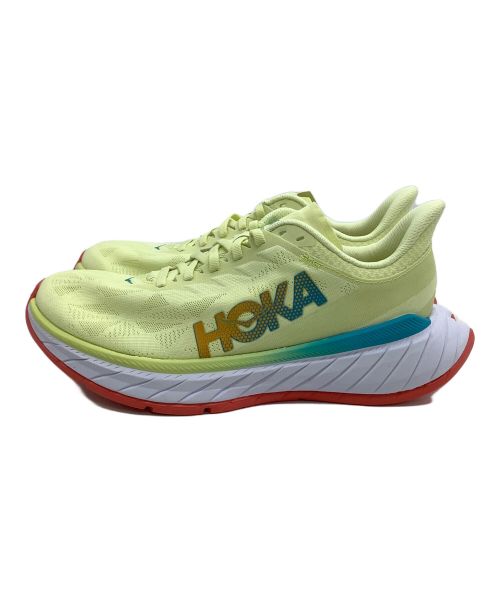HOKAONEONE（ホカオネオネ）HOKAONEONE (ホカオネオネ) ランニングシューズ イエロー サイズ:25の古着・服飾アイテム