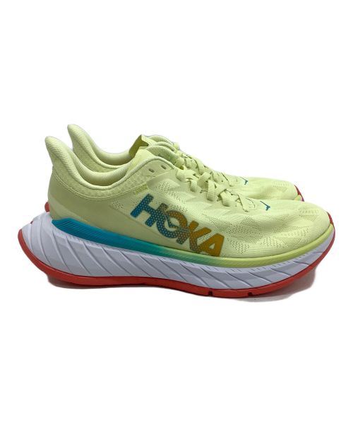 HOKAONEONE（ホカオネオネ）HOKAONEONE (ホカオネオネ) ランニングシューズ イエロー サイズ:25の古着・服飾アイテム