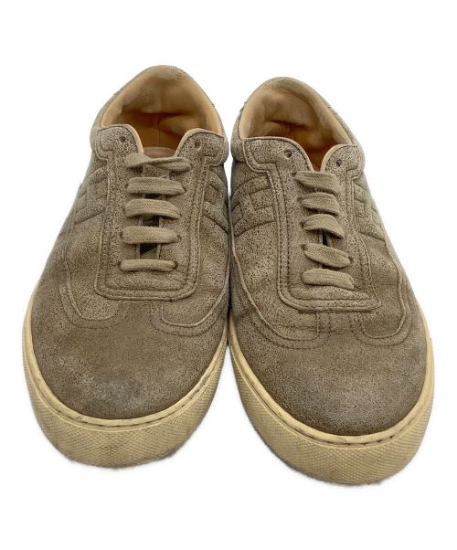 HERMES（エルメス）HERMES (エルメス) ローカットスニーカー ベージュ サイズ:39 1/2の古着・服飾アイテム