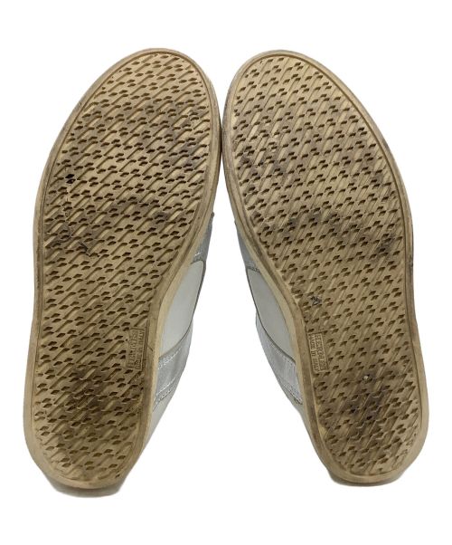 HERMES（エルメス）HERMES (エルメス) ローカットスニーカー  ホワイト×シルバー サイズ:40 1/2の古着・服飾アイテム