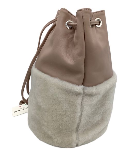 MARCO MASI（マルコマージ）MARCO MASI (マルコマージ) 2WAYバッグ ピンク×ホワイト 未使用品の古着・服飾アイテム