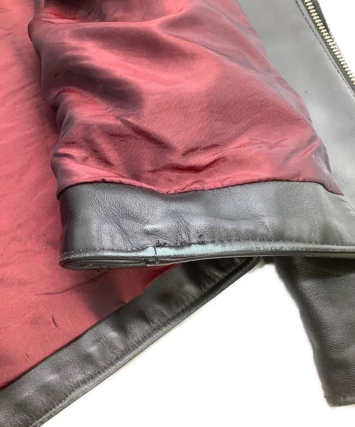 Schott（ショット）Schott (ショット) シングルライダースジャケット ブラック サイズ:34の古着・服飾アイテム