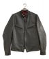 Schott（ショット）の古着「シングルライダースジャケット」｜ブラック