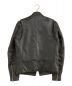 Schott (ショット) シングルライダースジャケット ブラック サイズ:34：28000円