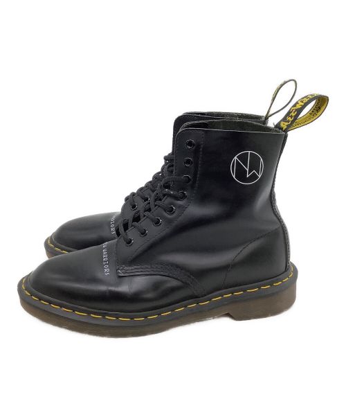Dr.Martens（ドクターマーチン）Dr.Martens (ドクターマーチン) UNDERCOVER (アンダーカバー) 8ホールブーツ ブラック サイズ:US8の古着・服飾アイテム