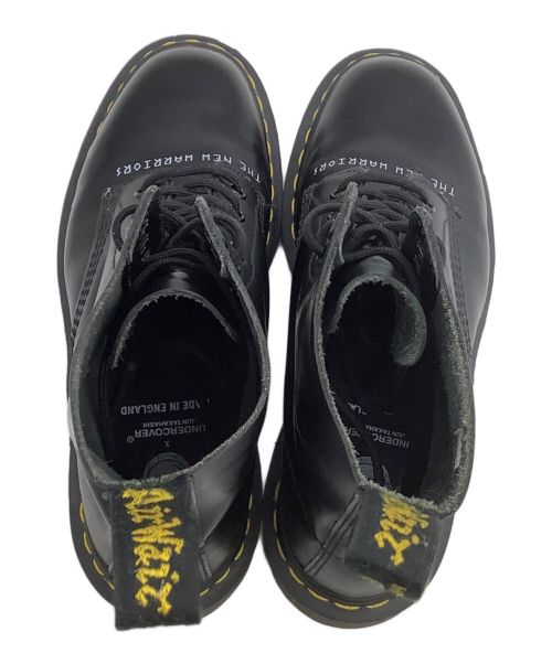 Dr.Martens（ドクターマーチン）Dr.Martens (ドクターマーチン) UNDERCOVER (アンダーカバー) 8ホールブーツ ブラック サイズ:US8の古着・服飾アイテム