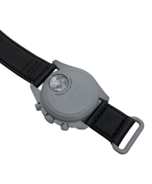 OMEGA（オメガ）OMEGA (オメガ) SWATCH (スウォッチ) 腕時計　MISSION TO THE MOON ブラックの古着・服飾アイテム
