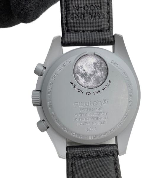 OMEGA（オメガ）OMEGA (オメガ) SWATCH (スウォッチ) 腕時計　MISSION TO THE MOON ブラックの古着・服飾アイテム