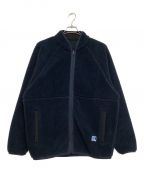 HELLY HANSENヘリーハンセン）の古着「リバーシブルフリースジャケット」｜ネイビー