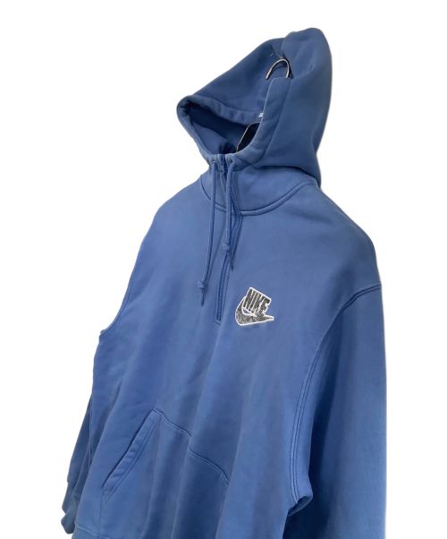 SUPREME（シュプリーム）SUPREME (シュプリーム) NIKE (ナイキ) プルオーバーパーカー ブルー サイズ:Mの古着・服飾アイテム