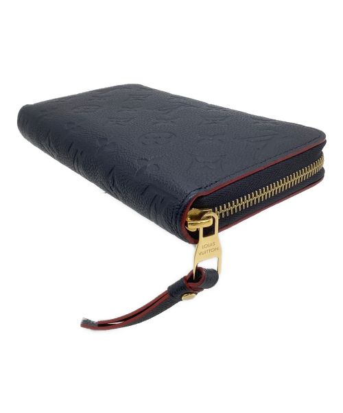 LOUIS VUITTON（ルイ ヴィトン）LOUIS VUITTON (ルイ ヴィトン) ラウンドファスナー財布 モノグラム・アンプラント マリーヌルージュ マリーヌルージュの古着・服飾アイテム