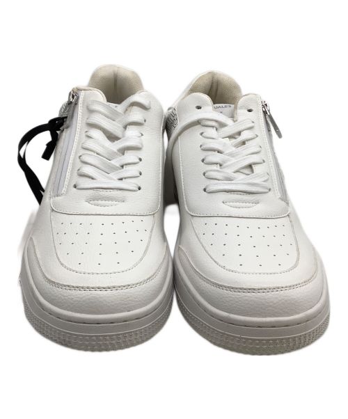 1PIU1UGUALE3 RELAX（ウノピゥウノウグァーレトレ リラックス）1PIU1UGUALE3 RELAX (ウノピゥウノウグァーレトレ リラックス) モノグラムコートスニーカー ホワイト サイズ:29の古着・服飾アイテム