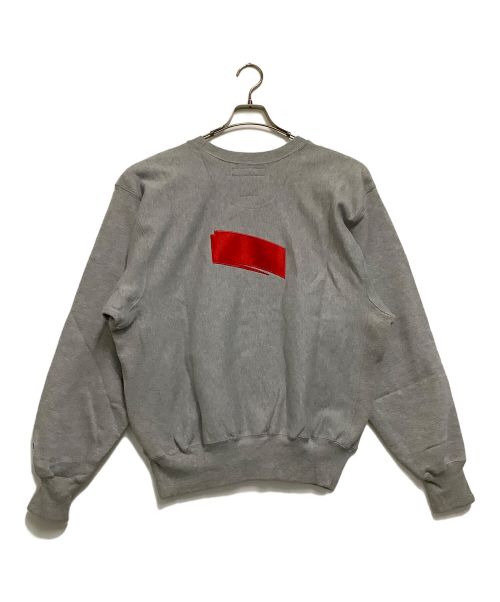 Champion（チャンピオン）Champion (チャンピオン) クルーネックスウェット 	PREMIUM REVERSE WEAVE グレー サイズ:Mの古着・服飾アイテム
