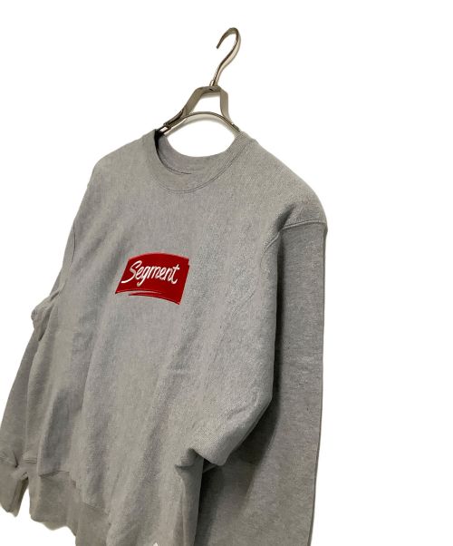 Champion（チャンピオン）Champion (チャンピオン) クルーネックスウェット 	PREMIUM REVERSE WEAVE グレー サイズ:Mの古着・服飾アイテム