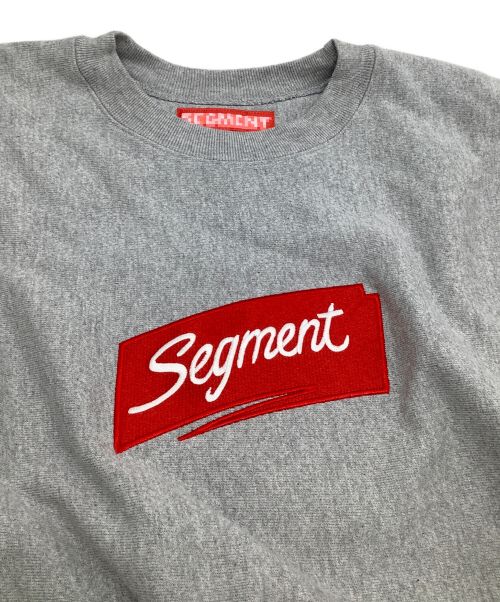 Champion（チャンピオン）Champion (チャンピオン) クルーネックスウェット 	PREMIUM REVERSE WEAVE グレー サイズ:Mの古着・服飾アイテム