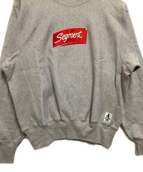 Champion（チャンピオン）Champion (チャンピオン) クルーネックスウェット 	PREMIUM REVERSE WEAVE グレー サイズ:Mの古着・服飾アイテム