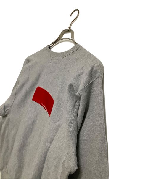 Champion（チャンピオン）Champion (チャンピオン) クルーネックスウェット 	PREMIUM REVERSE WEAVE グレー サイズ:Mの古着・服飾アイテム