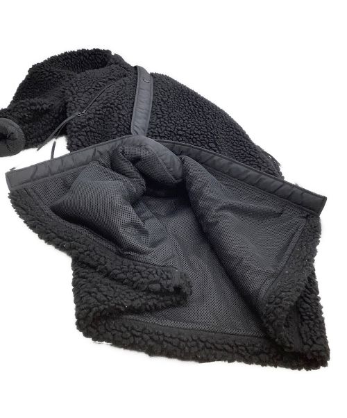 HYKE（ハイク）HYKE (ハイク) オーバーサイズボアロングコート ブラック サイズ:1の古着・服飾アイテム