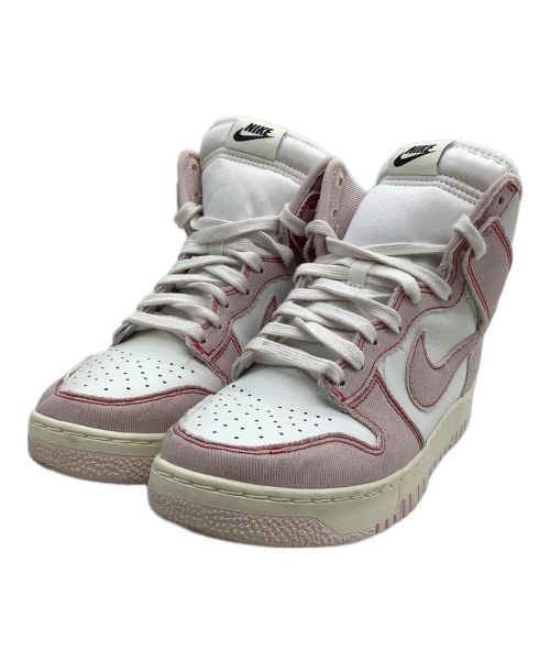 NIKE（ナイキ）NIKE (ナイキ) ハイカットスニーカー ピンク×ホワイト サイズ:26の古着・服飾アイテム