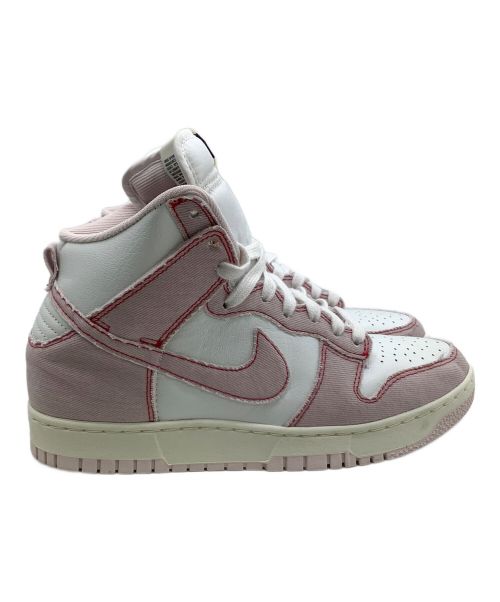 NIKE（ナイキ）NIKE (ナイキ) ハイカットスニーカー ピンク×ホワイト サイズ:26の古着・服飾アイテム