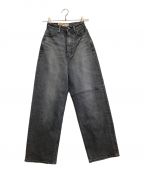 YANUKヤヌーク）の古着「デニムパンツ　ルーズストレート