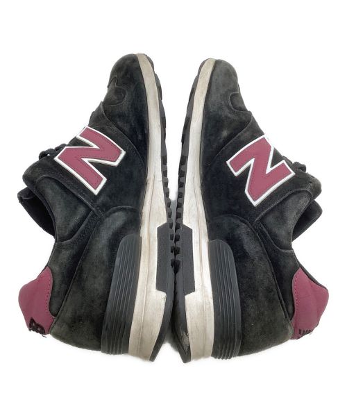 NEW BALANCE（ニューバランス）NEW BALANCE (ニューバランス) スニーカー ブラック×パープル サイズ:29の古着・服飾アイテム