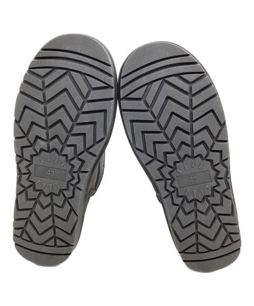 PAPAS（パパス）PAPAS (パパス) ムートンブーツ グレー サイズ:43の古着・服飾アイテム