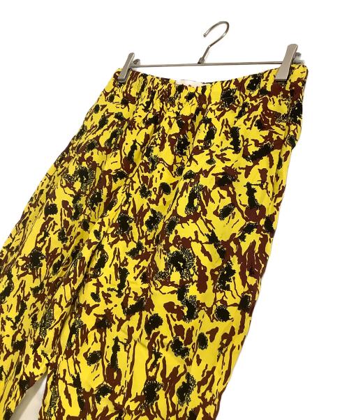MARNI（マルニ）MARNI (マルニ) イージーパンツ　COMMESSA イエロー サイズ:44の古着・服飾アイテム