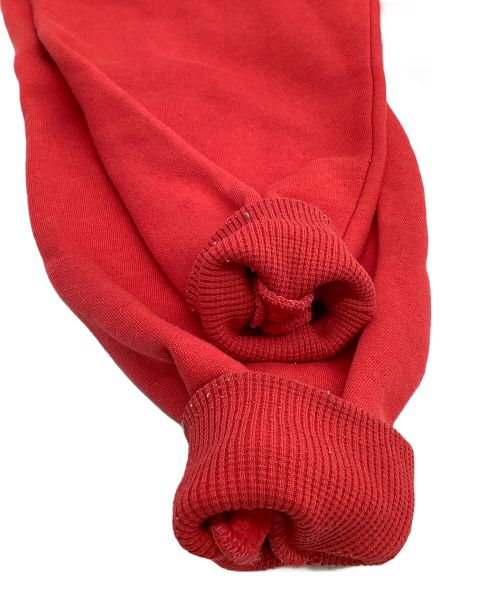 stussy（ステューシー）stussy (ステューシー) クルーネックスウェット レッド サイズ:Lの古着・服飾アイテム